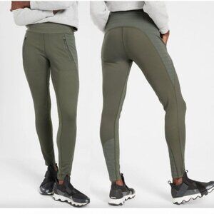 Athleta Sage Green Performance Leggings